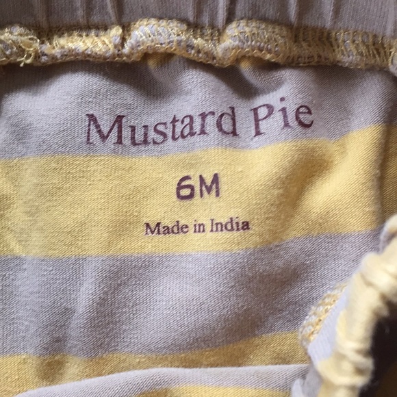 Adorable Mustard Pie outfit Sz 6 M GUC - Picture 3 of 4